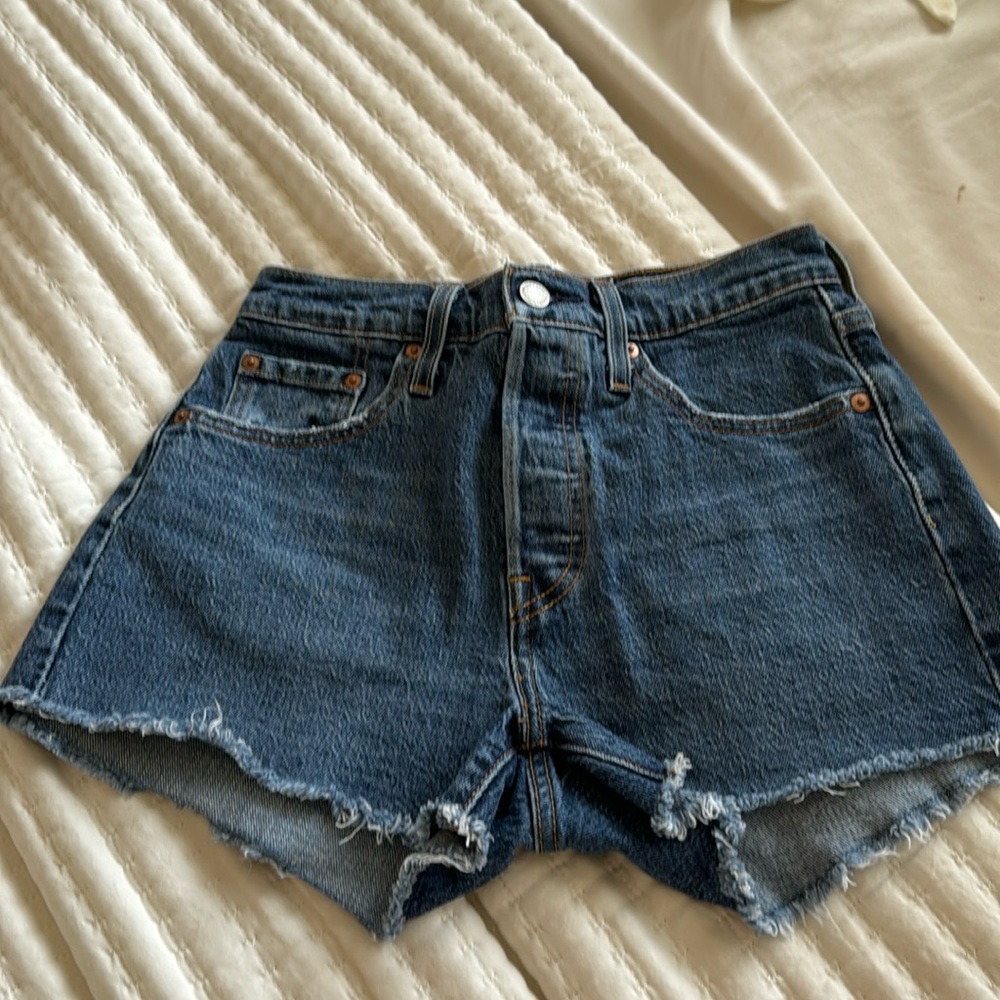 501 Levi Jean Shorts